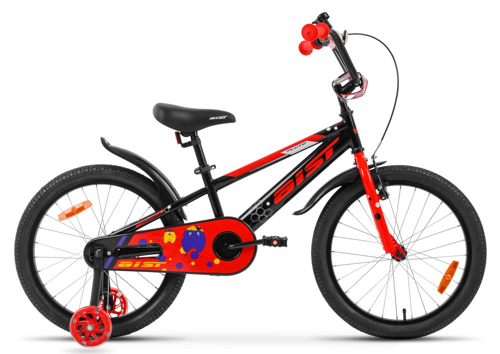 Велосипед AIST PLUTO 20 20  черный 2026 4810310040018, Страна производства: Республика Беларусь