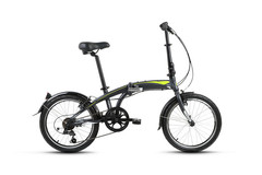 Велосипед FORWARD OMEGA 2.0 (20" 6 ск. рост 12" скл.) 2016-2017черный мат., RBKW7YF06002