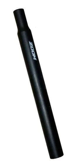 Подседельный штырь ZOOM SP-102; D28.6, L-400, чёрный матовый