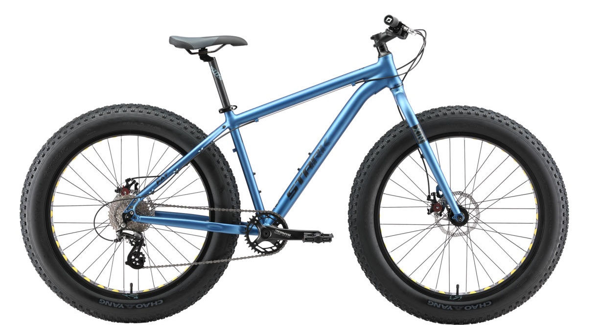 Велосипед Stark'25 Fat 26.2 D берлинская лазурь матовый/черный L/19" HQ-0017807