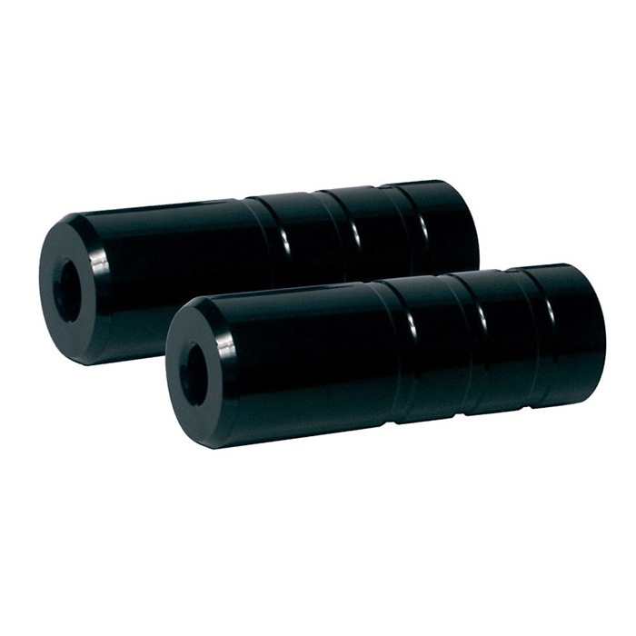 22255 Пеги Force, BMX 38/110/10мм, сталь, черные, пара /Тайвань/