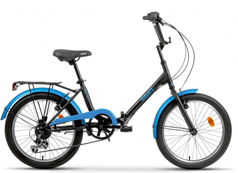 Велосипед AIST Smart 20 2.1 20 черно-синий 2024 4810310029969, Страна производства: Республика Белар