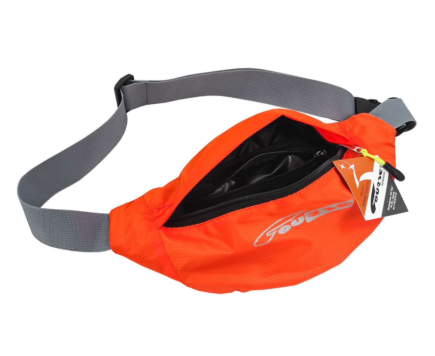 Сумка поясная СЛИМ (COURSE) оранжевая