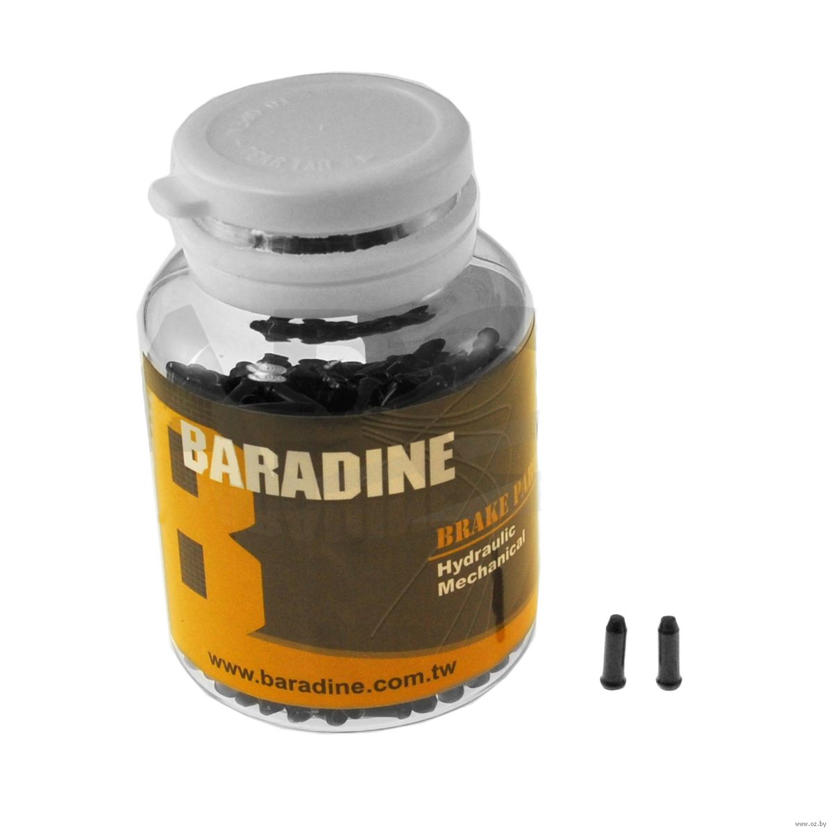 Наконечник троса тормоза BARADINE TIPBA01-BK (600 шт., чёрный)