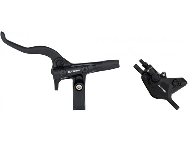 Тормоз диск. Shimano, j=kit, BL(лев M4100)/BR(пер. MT410), полимерн.кол., 1000мм
