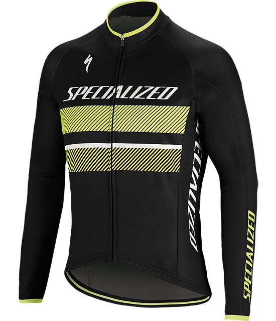  644-81303ДжерсиTHERMINAL RBX COMP LOGO JERSEY LS BLK/NEON YEL M