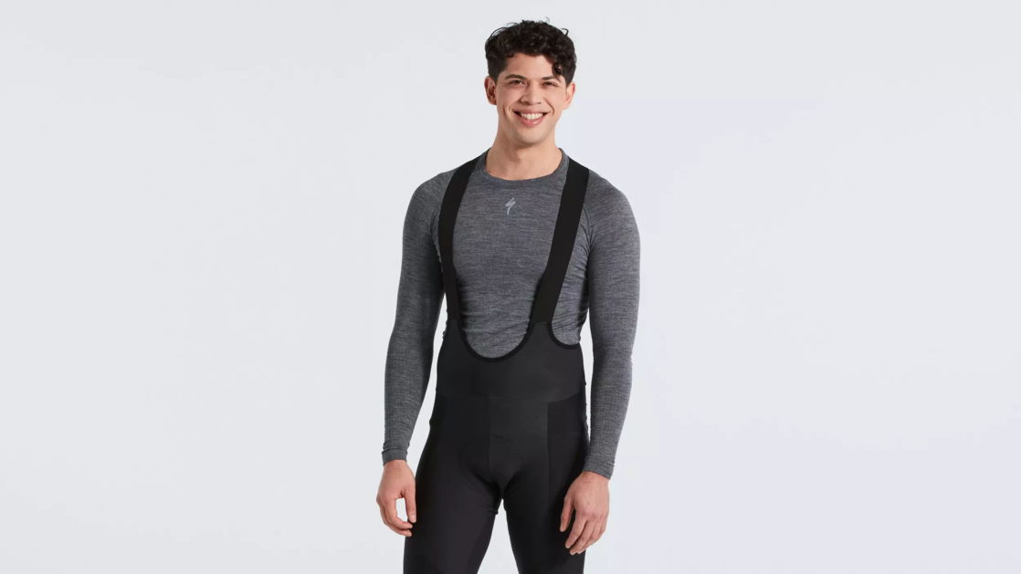  64122-0502Базовый слой SEAMLESS MERINO BASELAYER LS MEN GRY S/M