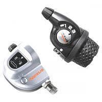 Шифтер Shimano, SL-3S41E, revo, 3ск, трос+оплетк 2300мм, SM-BC06