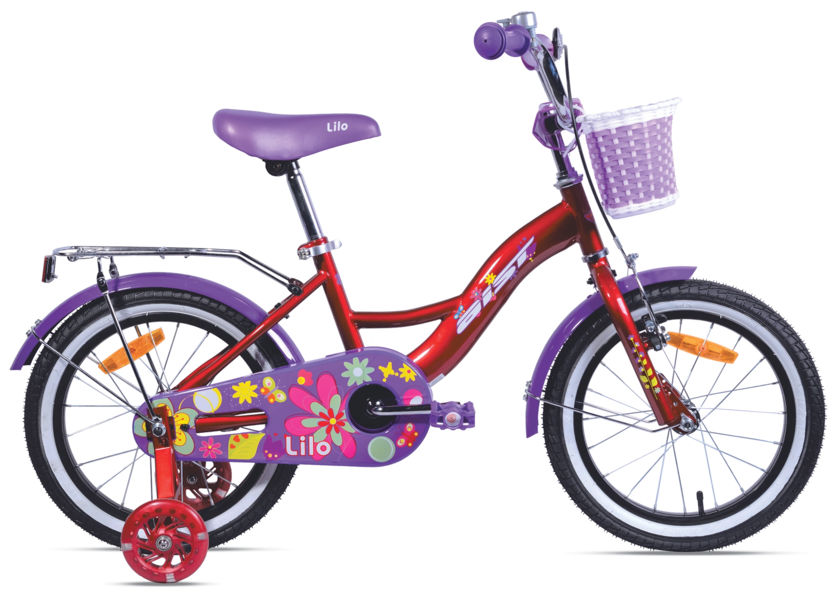 Велосипед Aist  LILO 16 16 красный 2023 4810310027460, Страна произв-ва: Республика Беларусь