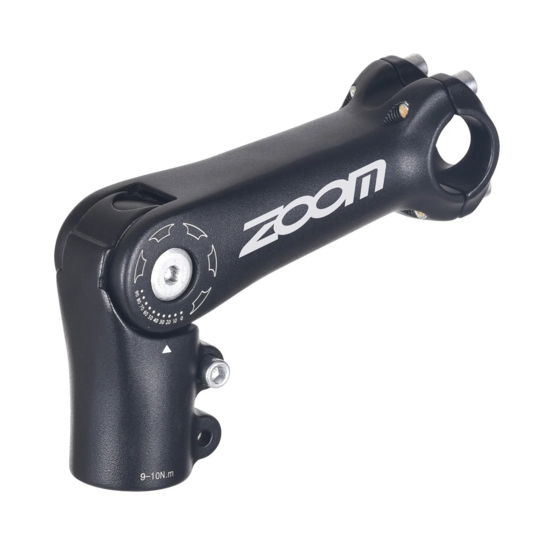 Вынос руля ZOOM TDS-C269-8(ISO-P); E-110, R-0°~90°, серебристый матовый