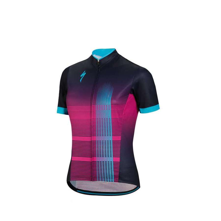 644-79274Толстовка - "Specialized"RBX COMP JERSEY SS WMN BLU/VLT/NEON BLU L