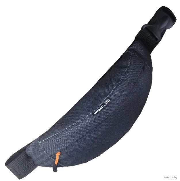 Сумка поясная СЛИМ (COURSE) чёрный