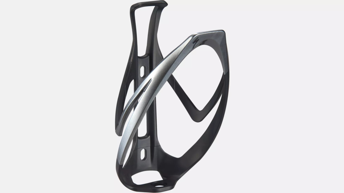 43021-1002 Флягодержатель TM Specialized RIB CAGE II MATTE BLK/LIQSIL