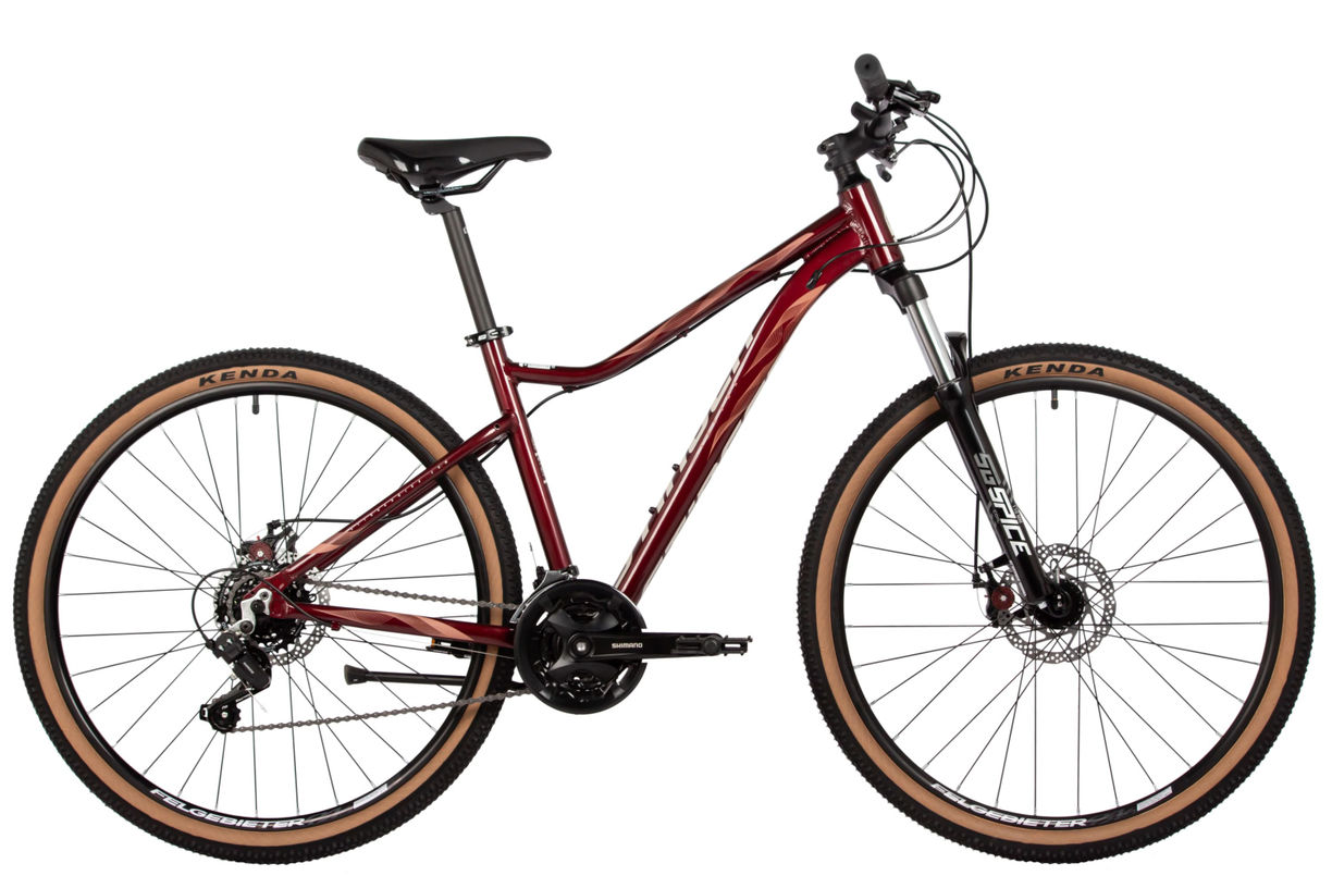 Велосипед STINGER 27.5" LAGUNA красный, алюминий, размер MD 27AHD.LAGUNA.MDRD5