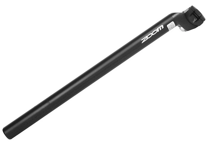 Подседельный штырь ZOOM SP-C207; D28.6, L-400, чёрный матовый