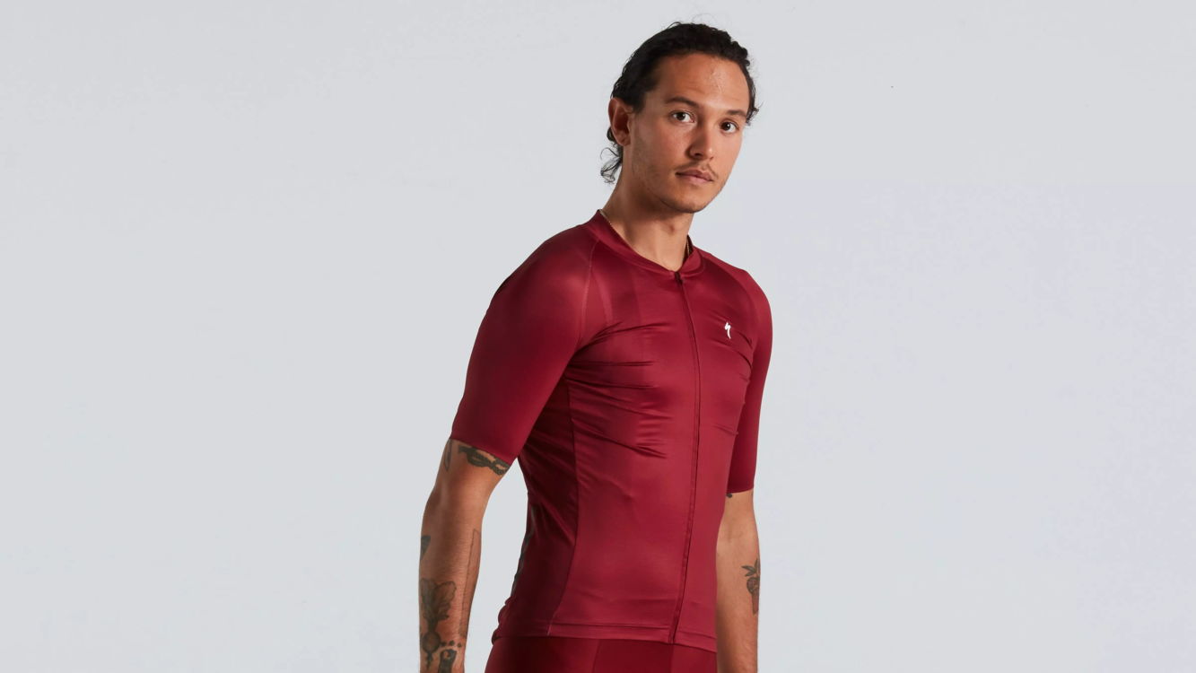 64022-5605 Джерси Specialized SL AIR SOLID JERSEY SS MEN MRN XL