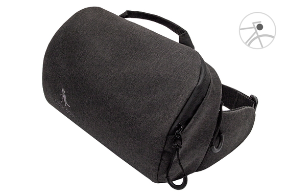 Сумка велосипедная нарульная "МИНИ" caanbag цвет:черный, артикул: CAAN-CI-42BL