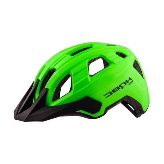 Q090383M Шлем HQBC, PEQAS Fluo Green, р-р 54-58 /Китай/