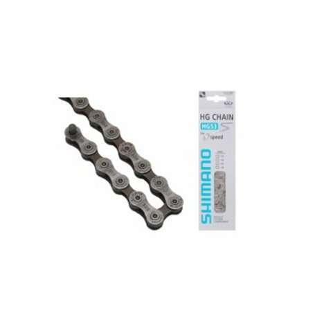 Цепь Shimano, CN-HG40, 6/7/8ск, 114 зв., зам. UG51