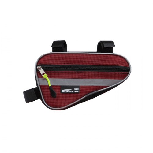 Велосумка ЛОНГ под раму малая (COURSE) красный
