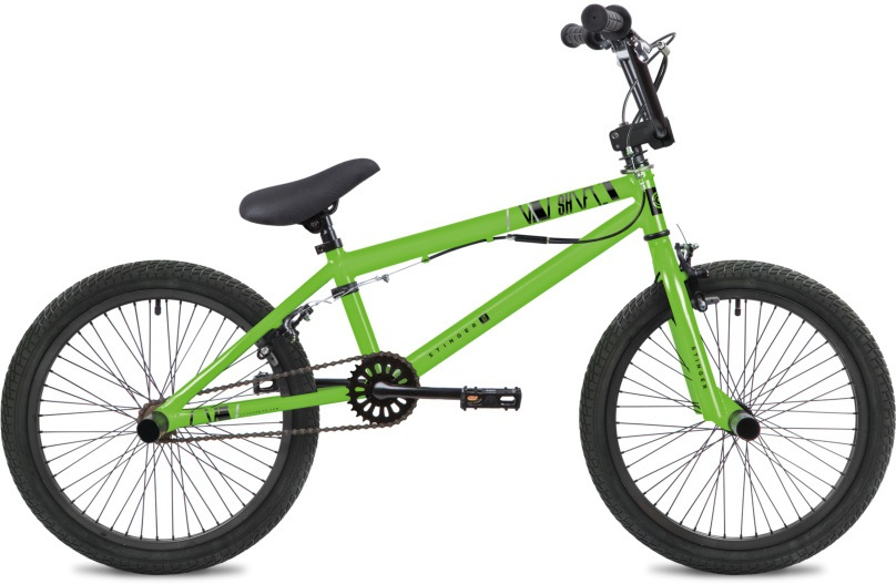 Велосипед BMX STINGER 20" SHIFT зеленый, сталь, размер 10" 20BMX.SHIFT.10GN1