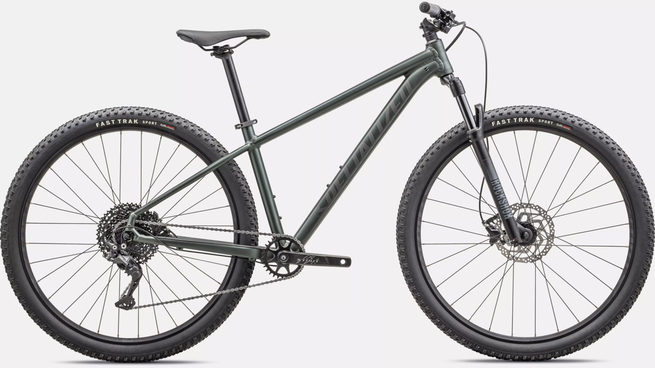 91825-5203 Велосипед Specialized ROCKHOPPER COMP VN OAKGRNMET/SMK M - 29
