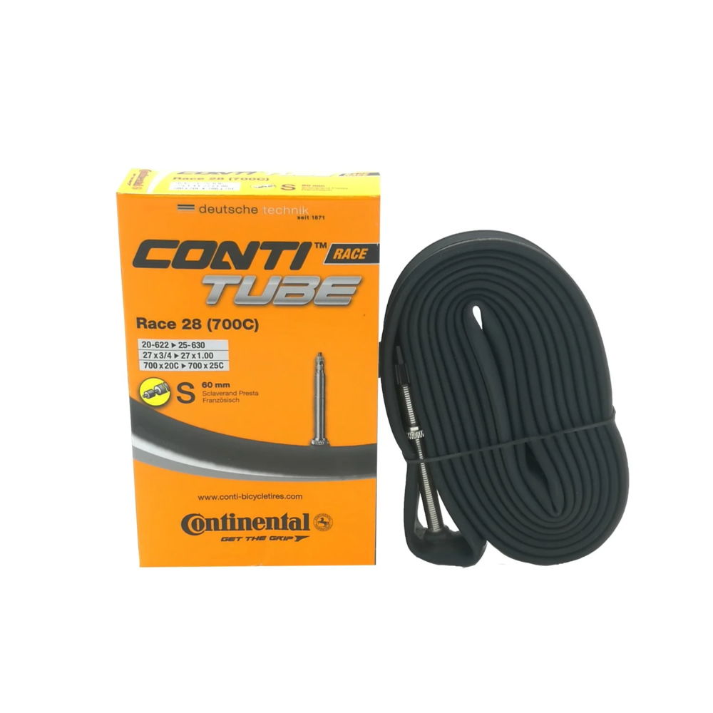 0180000 Велосипедная камера Continental, Race 28", 20/25-622/630, S80 (Presta), 105гр., GTIN: 402406