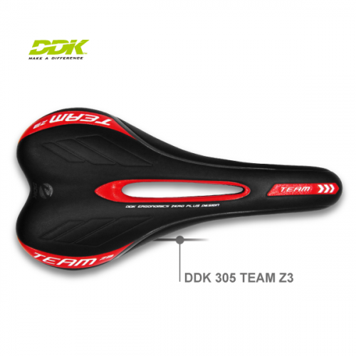 Седло DDK 305 Team Z3 (чёрный/красный)