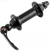 Втулка переднего колеса JOYTECH JY-731 (32H/QR/V-Brake) (алюм., чёрный)