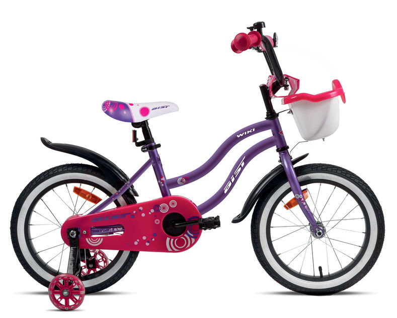 Велосипед AIST WIKI 14 14  фиолетовый 2025 4810310036165, Страна производства: Республика Беларусь
