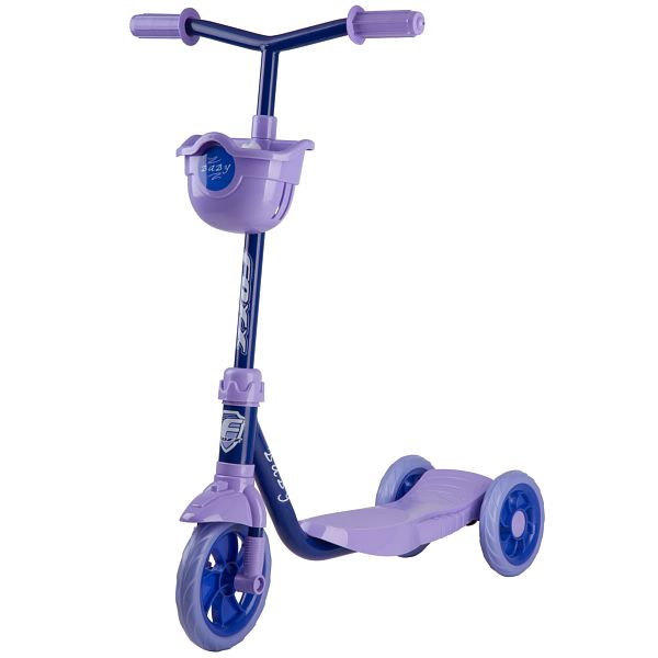 Самокат городской Foxx Baby с пластиковой платформой и EVA колесами 115мм, ультрамарин #101220