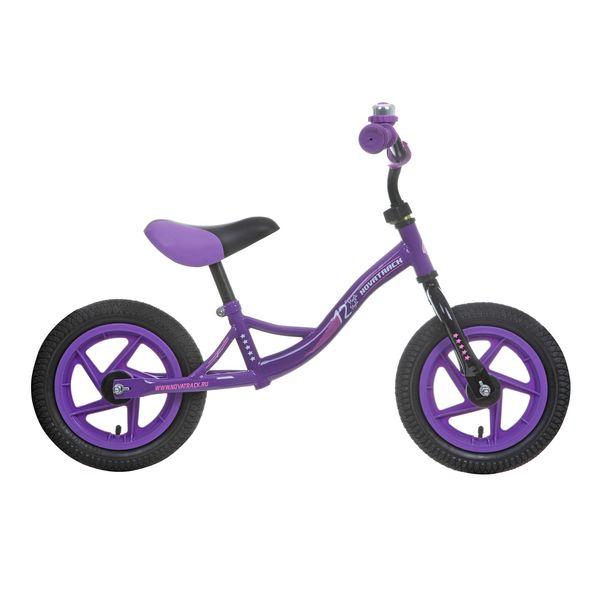Беговел 12" NOVATRACK Magic фиолетовый, колесо 12" с покрышкой и камерой #099419 12MAGIC.VL5