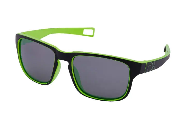 Q090258 Очки солнцезащитные HQBC, TIMEOUT, Black/Reflex Green /Тайвань/