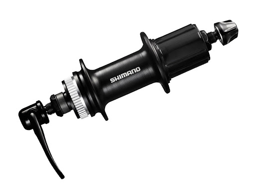 16015003 Втулка передняя Shimano HB-RM70, 32 отв, 8/9-скор, черная, OEM /Малайзия/