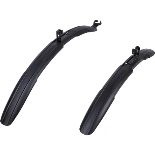 Комплект щитков грязезащитных HL-806 (чёрный)