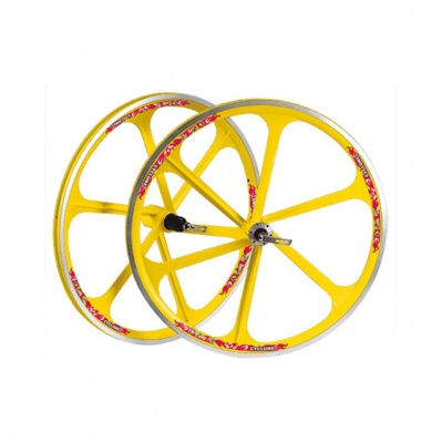 Комплект колёс Teny Rim TAFD/DISK-6000 (жёлтый)