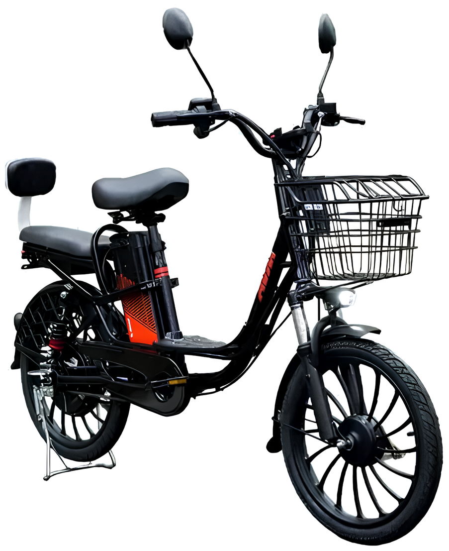 ЭЛЕКТРОВЕЛОСИПЕД AVM E-ALFA 20 PRO (ЧЕРНЫЙ)