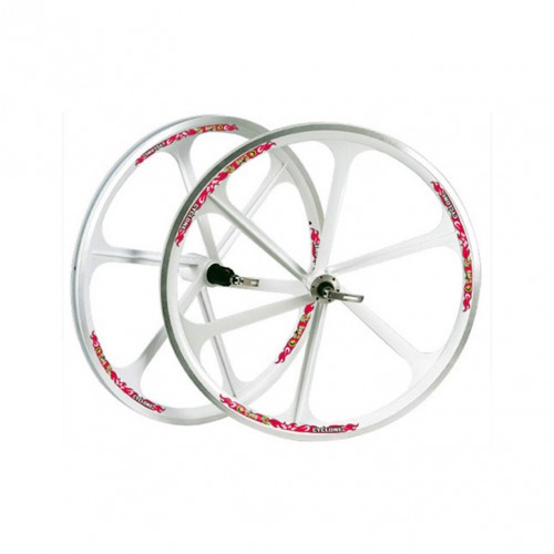 Комплект колёс Teny Rim TAFD/CASET-6000 (белый); Страна ввоза Тайвань; арт. 3740