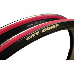Покрышка CST 700x25C C-1406 CZAR COMP (чёрно-красный)