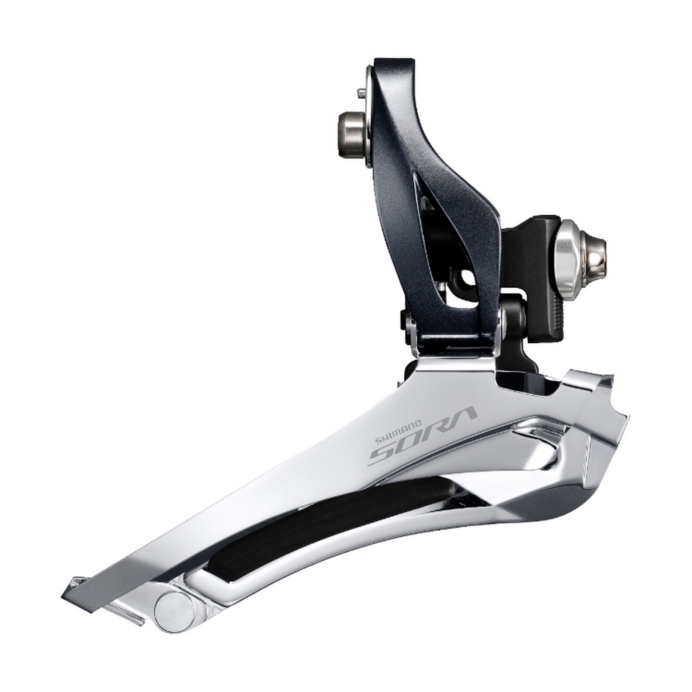Перек-ль передний Shimano Sora, R3000, 2x9, на упор