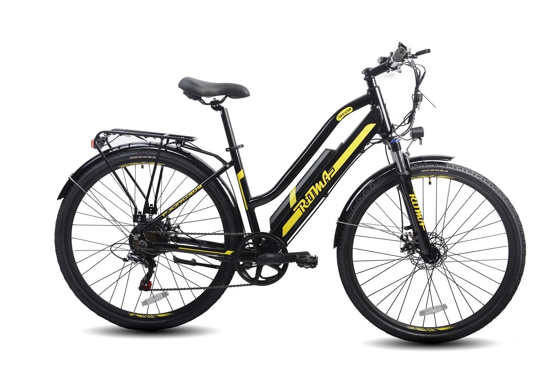 Электровелосипед Ritma FJORD309 BLACK YELLOW