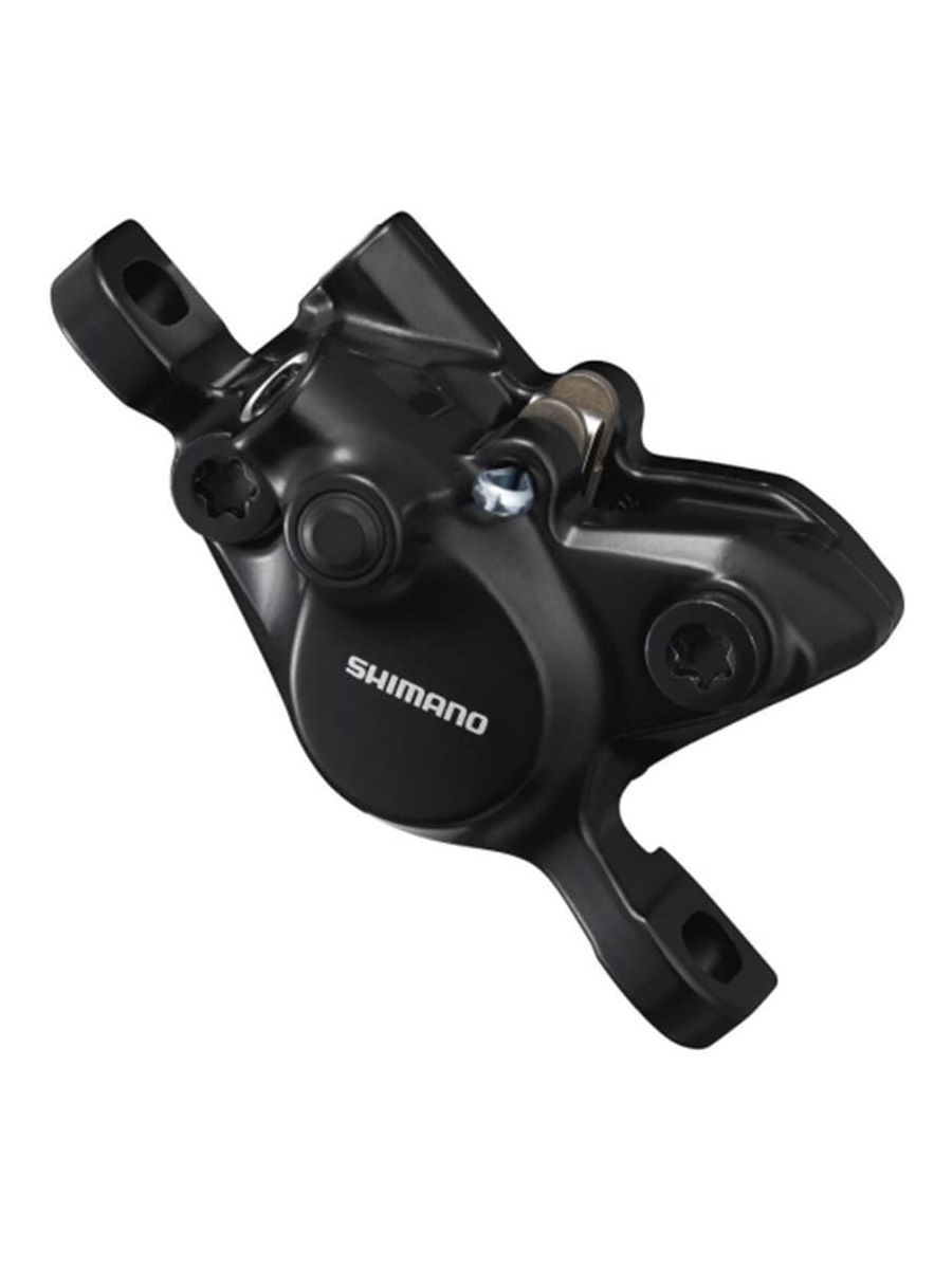 Калип. гидр. Shimano MT200, post mount, пласт. колодк. B01S, без адапт., цв. черный