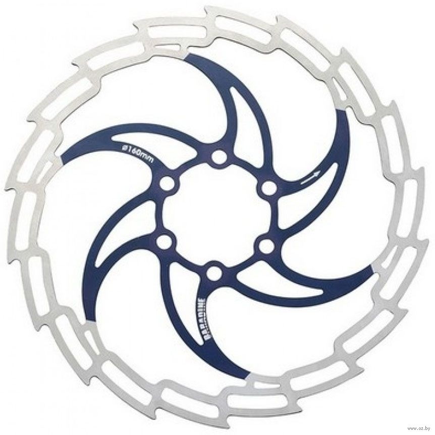 Тормозной диск BARADINE DB-05D-160 (синий)