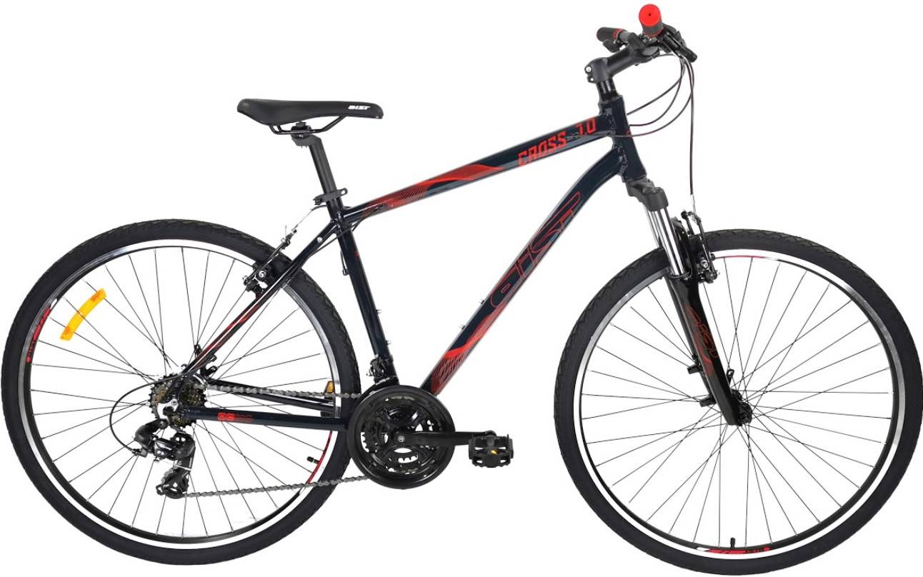 Велосипед Aist  Cross 1.0 28 19 черный 2020 4810310006991, Страна произв-ва: Китай