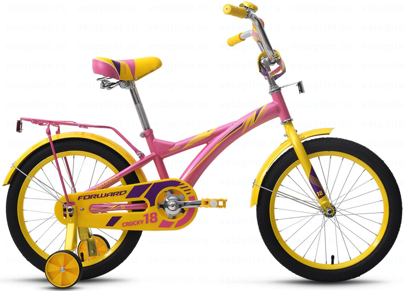 велосипед FORWARD CROCKY 18 (18" 1ск) розовый /8712003000, RBKW9LNH1017
