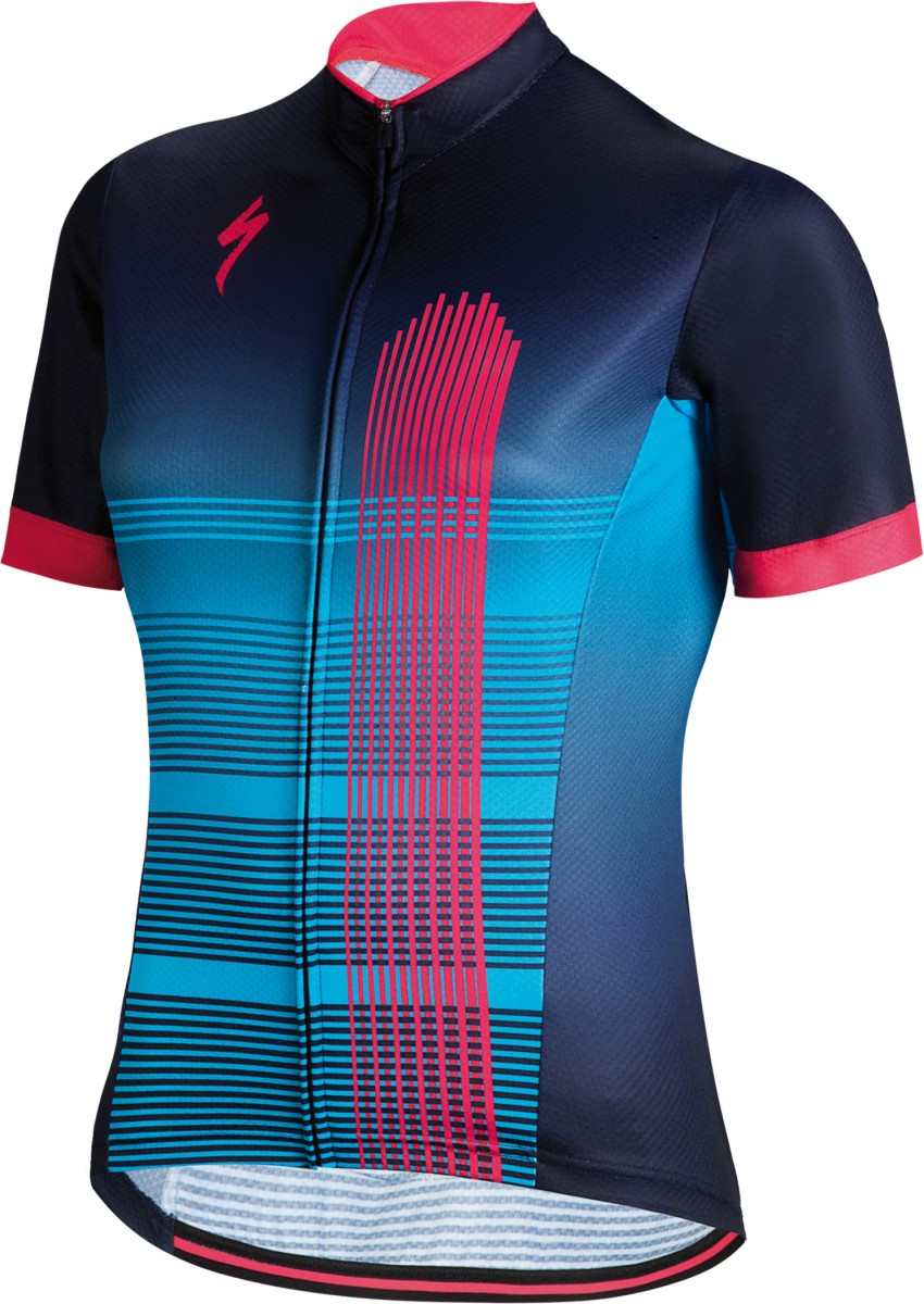 644-79252Толстовка - "Specialized"RBX COMP JERSEY SS WMN BLU/NEON BLU/ACDRED S