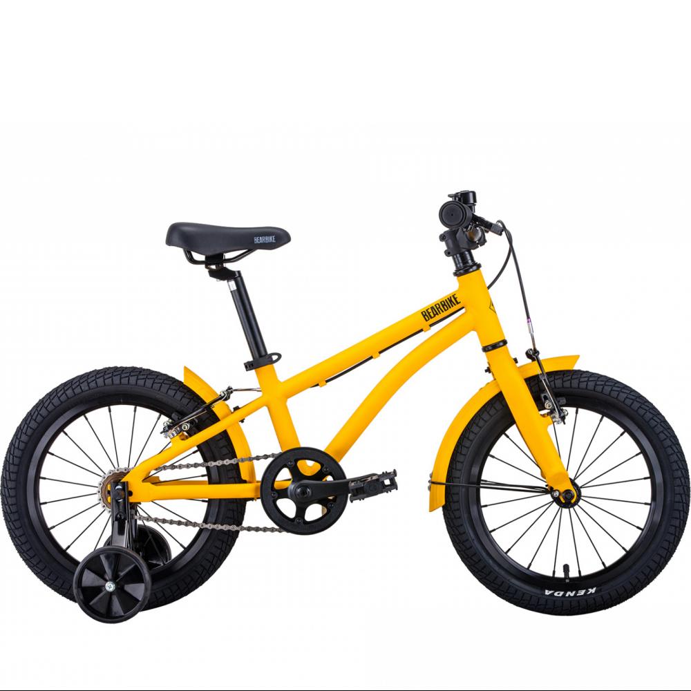 велосипед BEAR BIKE KITEZ 16 (16") жетлый /8712003000, RBKB0Y6G1003
