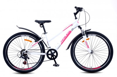 Велосипед Racer Sofia 26 белый 2021 рост 14