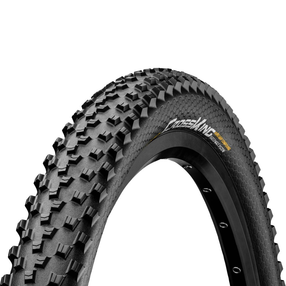 0150303 Велосипедная покрышка Continental, 26x2.2 (55-559), Cross King ShieldWall, складная, 700гр, 