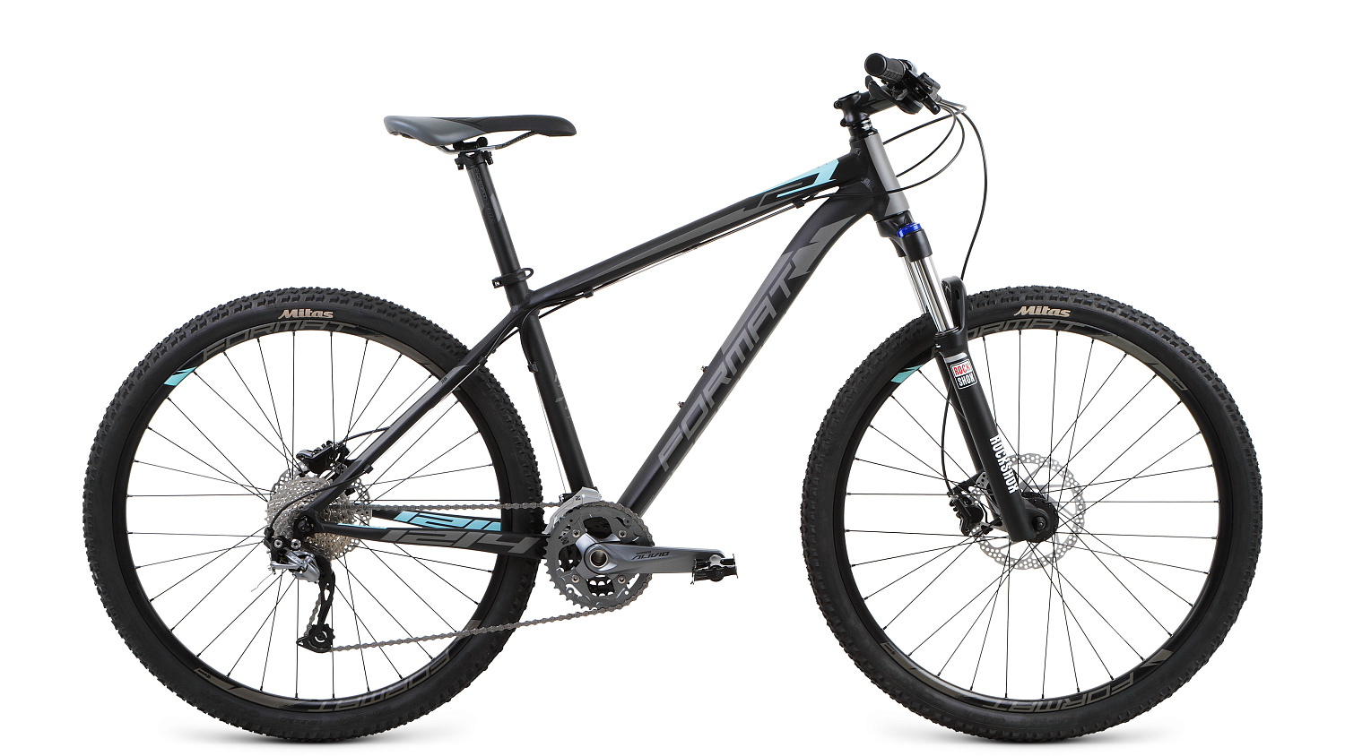 велосипед FORMAT 1214 27.5 (27.5'' 27ск рост M) черный матовый /, RBKM7MU7S002